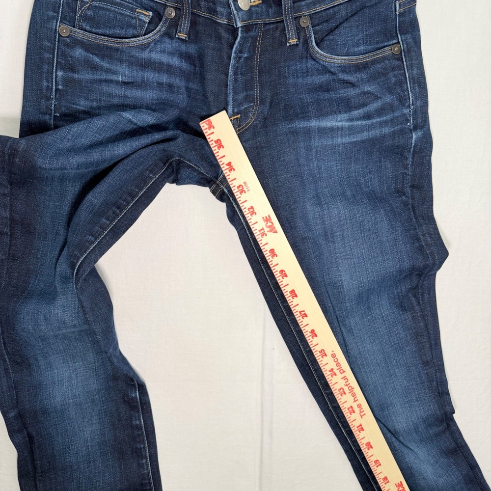 Lucky Brand Charlie Skinny Jeans Womens 2/26 White Oak Cone Denim USA Dark Wash - Picture 7 of 7
